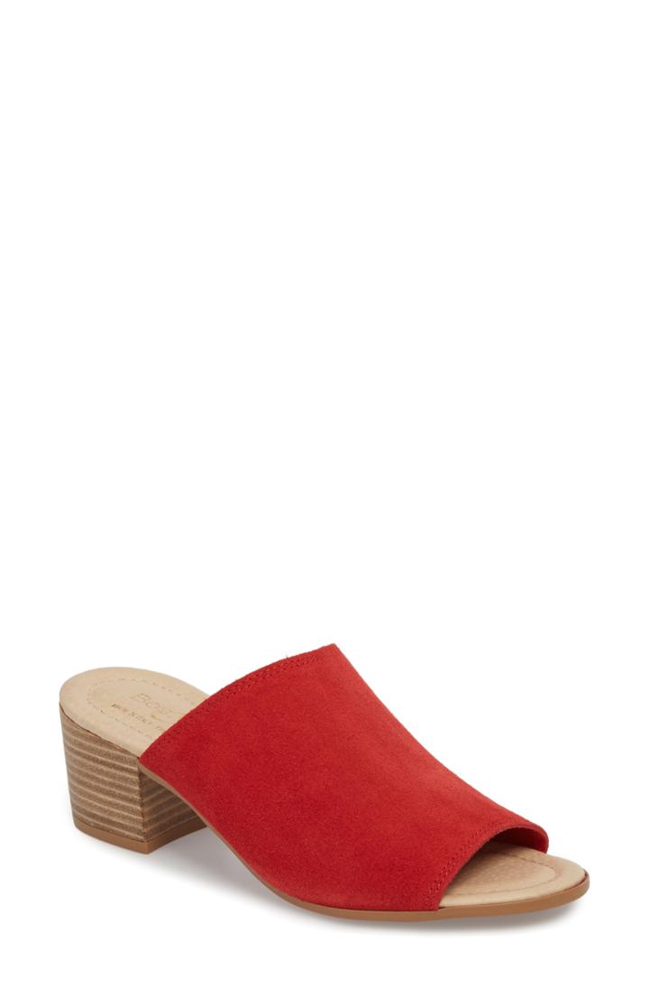 Women's Bos. & Co. Fawn Mule .5-8us / 38eu - Red