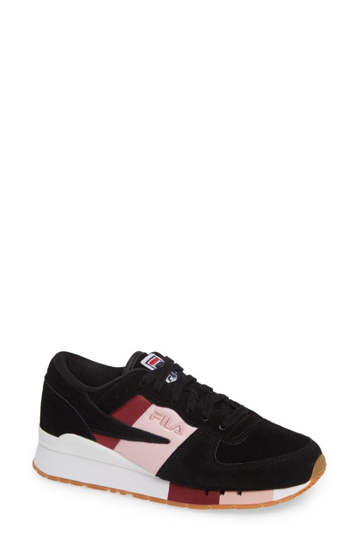 Women's Fila Original Running Chiara Sneaker M - Black