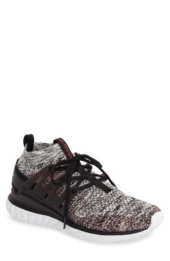 Men's Adidas Tubular Nova Primeknit Sneaker .5 M - Black