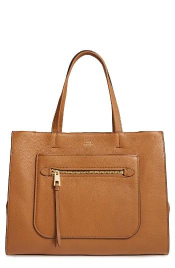 Vince Camuto Elvan Leather Tote - Brown