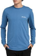 Men's Rvca Lobitos Long Sleeve Graphic T-shirt - Blue
