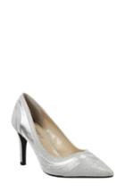 Women's J. Renee Zarita Pointy Toe Pump .5 B - Metallic