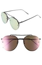 Women's Leith Kitty 60mm Mirrored Sunglasses -