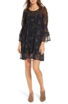 Women's O'neill Susannah Bell Sleeve Dress - Black