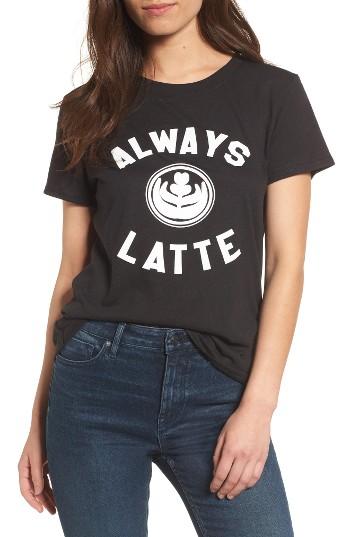 Women's Sub Urban Riot Always Latte Tee - Black