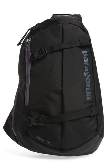 Men's Patagonia Atom 8 Liter Sling Pack - Black