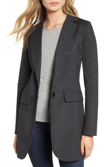 Women's Bailey 44 Peter The Great Stripe Blazer - Black