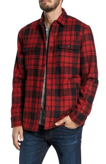 Men's Nordstrom Men's Shop Shirt Jacket - Red