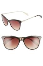 Women's Draper James 56mm Cat Eye Sunglasses - Black