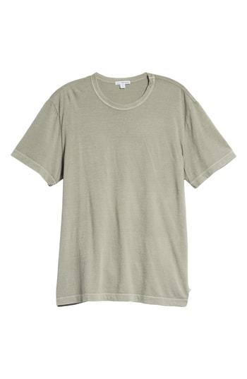 Men's James Perse Combed Cotton Graphic T-shirt (xl) - Grey