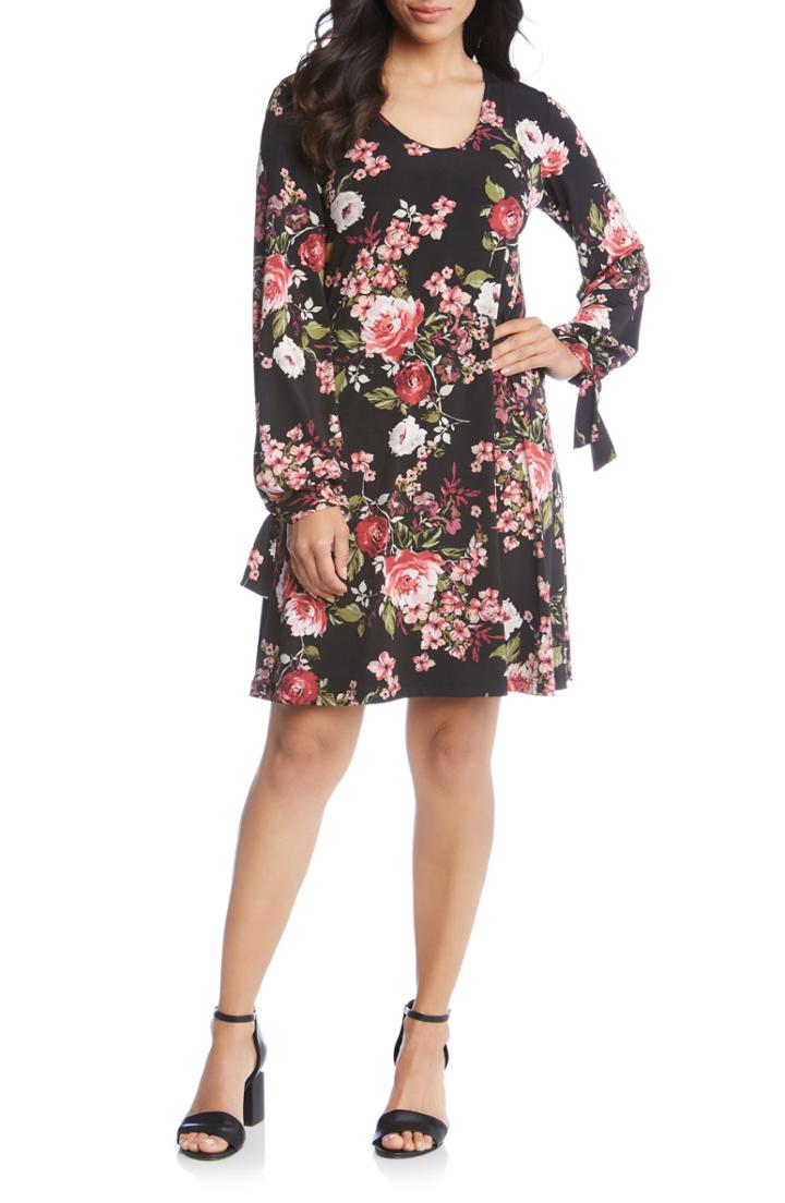 Women's Karen Kane Taylor Tie Sleeve Dress