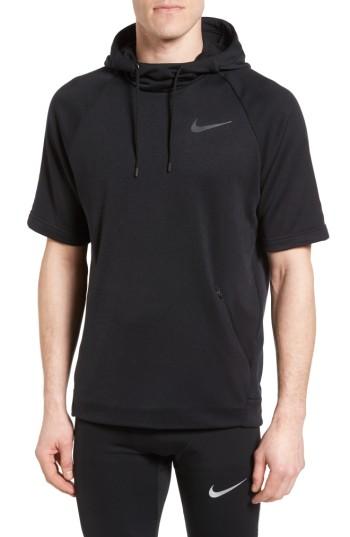 Men's Nike Dry Training Hoodie - Black