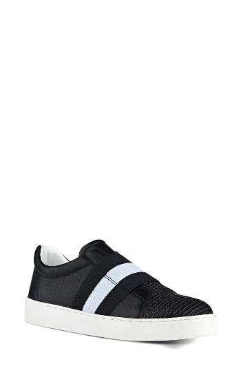 Women's Nine West Pirin Slip-on Sneaker M - Black