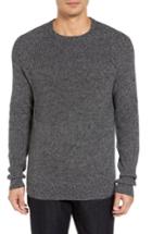 Men's Nordstrom Men's Shop Crewneck Sweater - Black