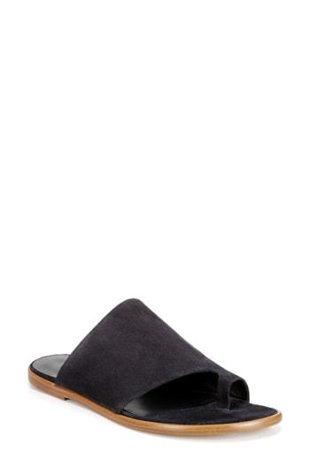 Women's Vince Edris Toe Loop Sandal M - Blue