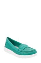 Women's Clarks Jocolin Maye Loafer M - Blue