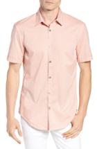 Men's Boss Ronn Slim Fit Sport Shirt - Red