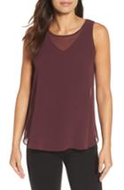 Women's Nic+zoe Sheer Collection Top - Red