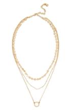 Women's Baublebar Adrielle Triple Strand Necklace