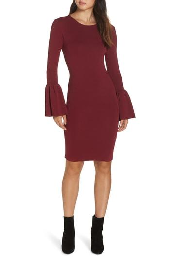 Women's Bardot Arabella Sheath Dress - Burgundy
