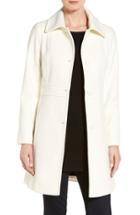 Women's Kristen Blake Wool Blend Walking Coat - White