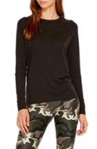 Women's The Upside Dri-release Panel Tee, Size - Black