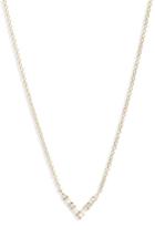 Women's Ef Collection Diamond Baguette Pendant Necklace