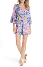 Women's Lilly Pulitzer Del Lago Romper - Blue