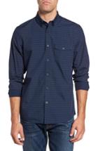 Men's Nordstrom Men's Shop Ivy Trim Fit Print Sport Shirt - Blue