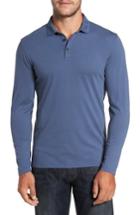 Men's Robert Barakett 'banff' Fit Polo, Size Medium - Blue
