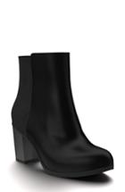 Women's Shoes Of Prey Block Heel Bootie D - Black