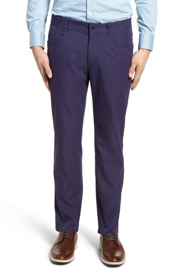 Men's Peter Millar Eb66 Twill Performance Pants X 32 - Blue