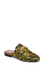 Women's Steve Madden Kera Flat Loafer Mule M - Yellow