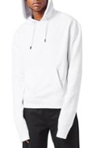 Men's Topman Aaa Collection Xxxxx Embroidered Oversize Hoodie - White
