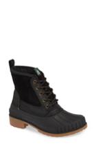 Women's Kamik Sienna Waterproof Duck Boot M - Black