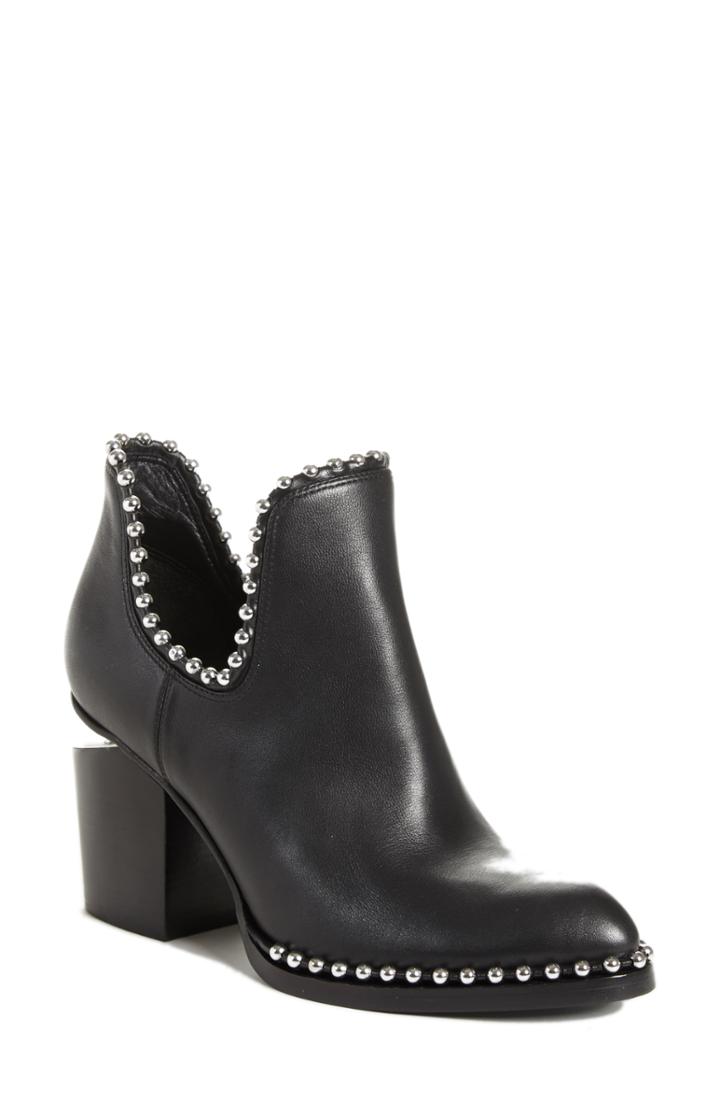 Women's Alexander Wang Gabi Studded Bootie .5us / 35.5eu - Black