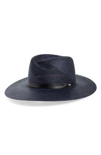 Women's Rag & Bone Zoe Straw Fedora - Brown