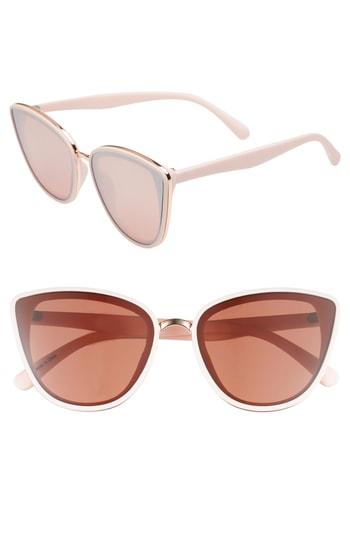 Women's Bp. 59mm Perfect Cat Eye Sunglasses - Pink