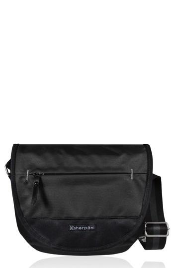 Sherpani Milli Water Resistant Rfid Pocket Messenger Bag - Black