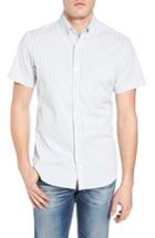Men's Mizzen+main Eastland Short Sleeve Sport Shirt - Green
