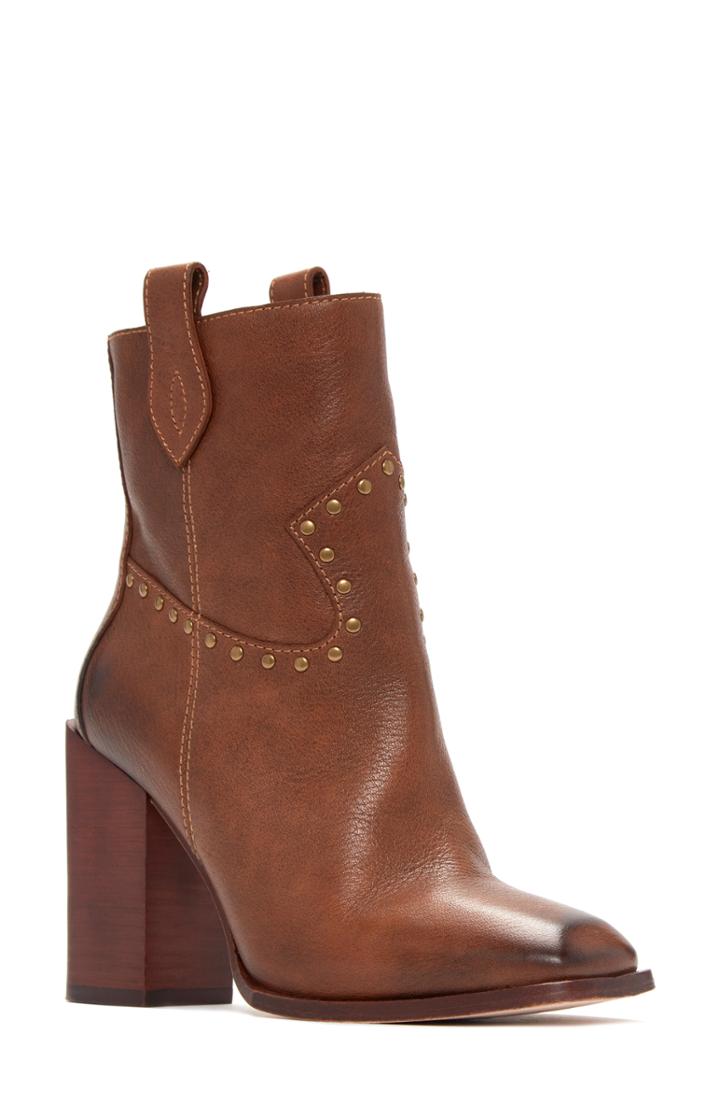 Women's Paige Ashley Bootie .5 M - Brown