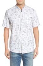 Men's Jack O'neill Old Harbor Print Sport Shirt - White