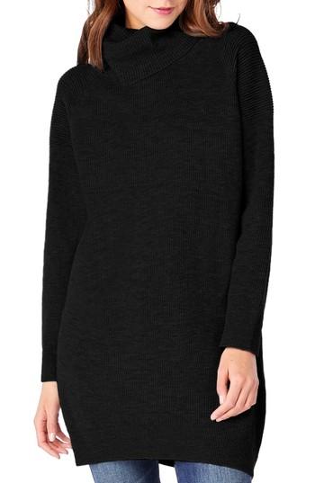 Women's Michael Stars Cowl Neck Tunic - Black