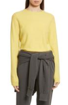 Women's Vince Classic Cashmere Sweater - Yellow