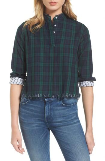 Women's Dl1961 W 3rd & Sullivan Plaid Top
