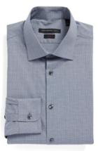 Men's John Varvatos Star Usa Slim Fit Stretch Solid Dress Shirt .5 - R - Blue