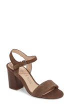 Women's Sole Society 'linny' Ankle Strap Sandal .5 M - Brown