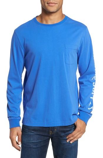 Men's Surfside Supply Logo Jersey Crewneck T-shirt, Size - Blue