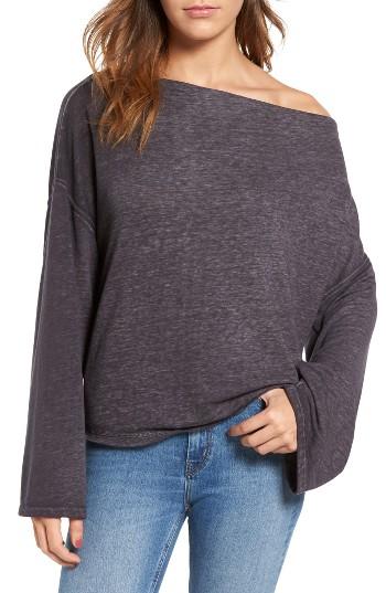 Women's Treasure & Bond Off The Shoulder Sweatshirt
