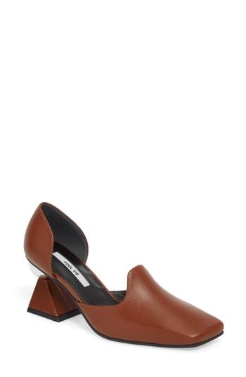 Women's Yuul Yie Statement Heel D'orsay Pump Us / 35eu - Brown
